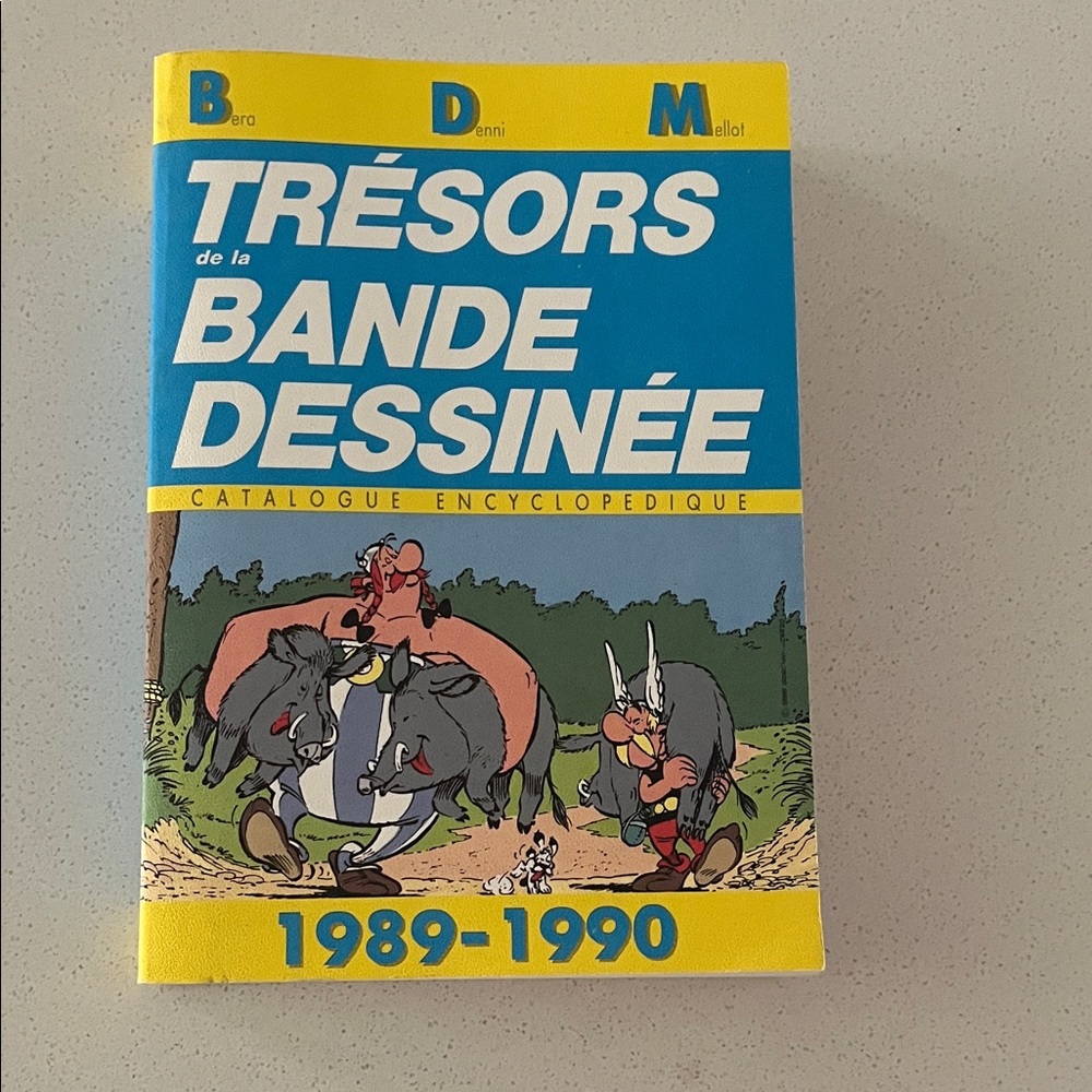 Catalogue encyclopedique trésors de la bande dessinée 1989-1990